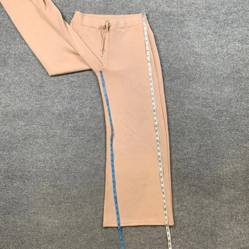 Spanx Pants Womens L Large Sand AirEssentials Wide Leg Drawcord Relax Fit Sweat - Picture 5 of 11